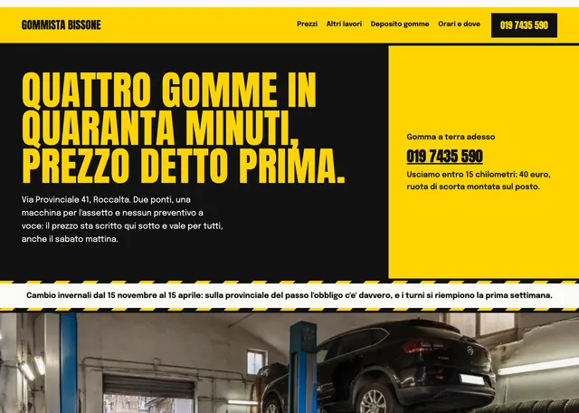 Anteprima: Il gommista
