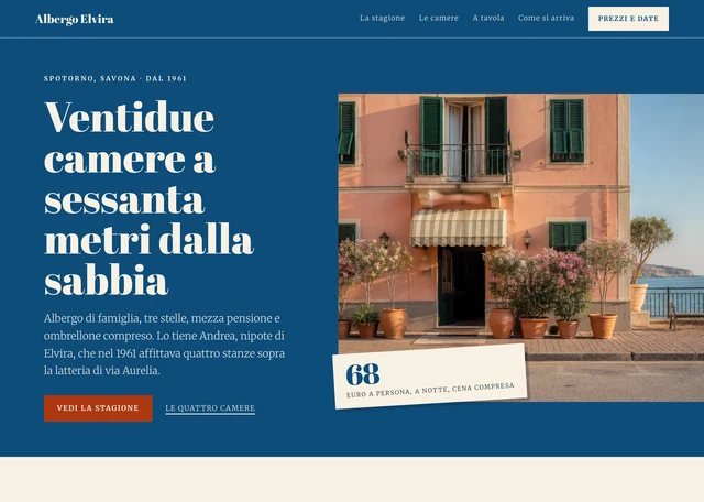 Anteprima: L'albergo di famiglia sul mare