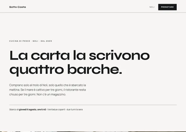 Anteprima: Il pescato di oggi